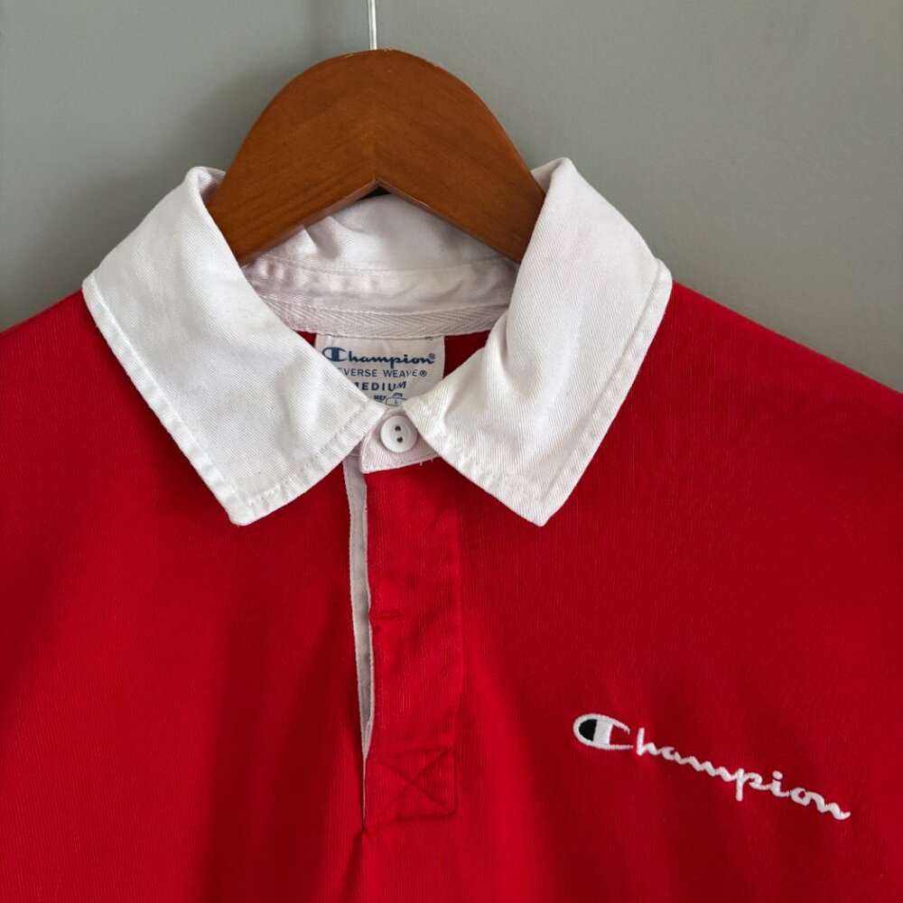 Champion Rugby Reverse Weave Long Sleeve Tshirt - Picture 3 of 12